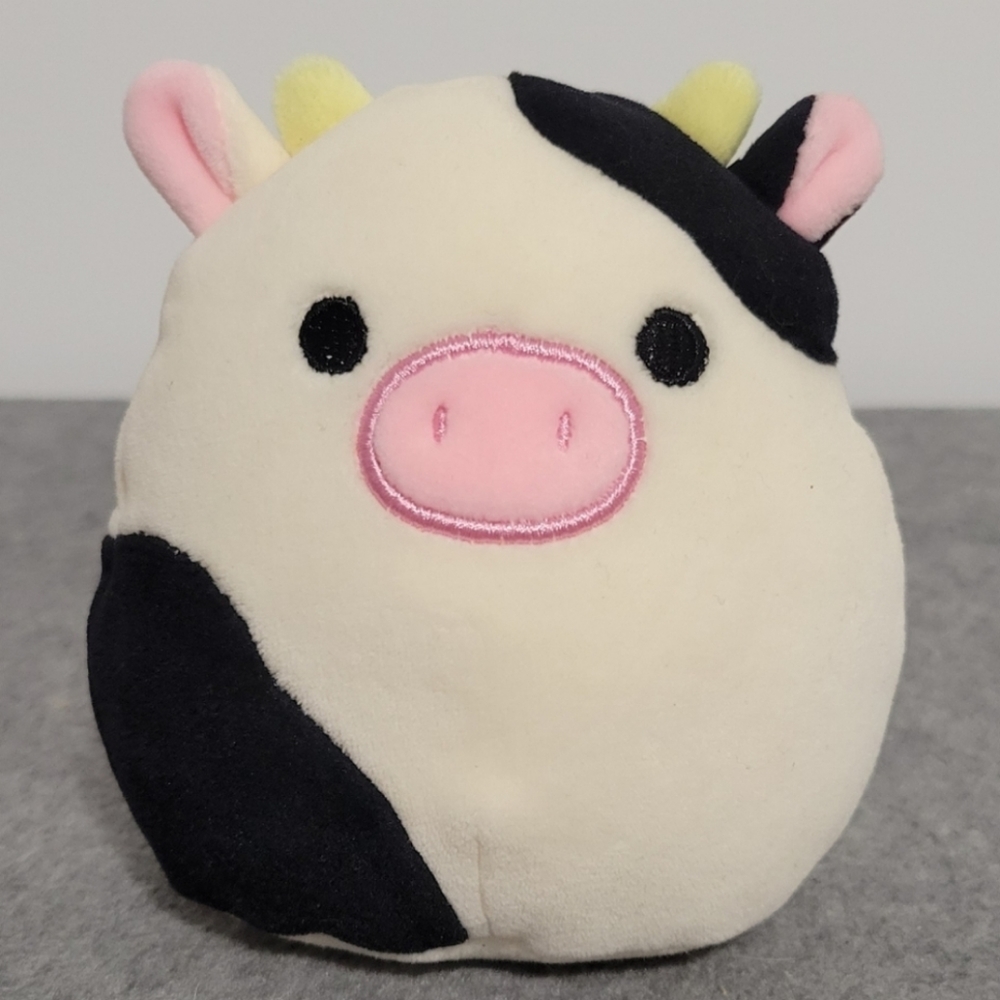 5" Connor the Cow OG Box Set Kellytoy Squishmallow VHTF Rare GUC